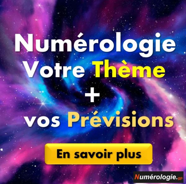 Votre thème + vos prévisions 2023 en numérologie